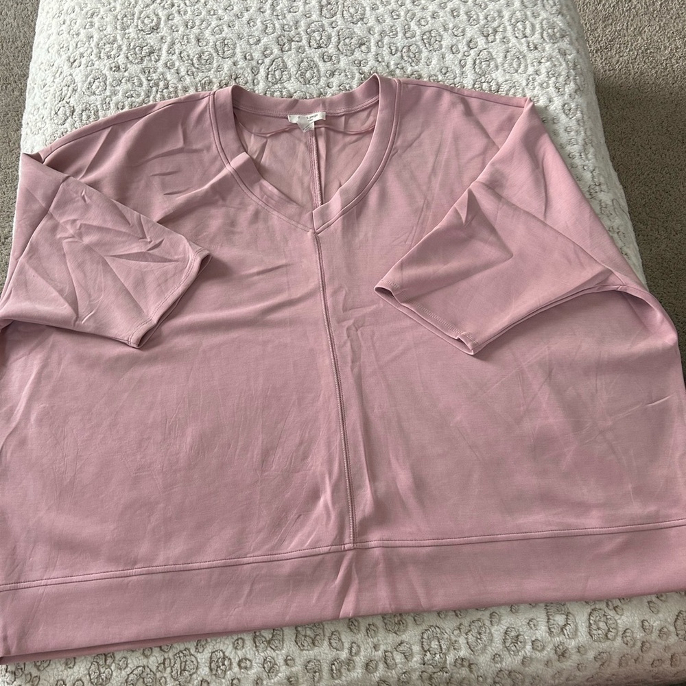 NWOT Soft Pink Women’s Plus Size 3x Top